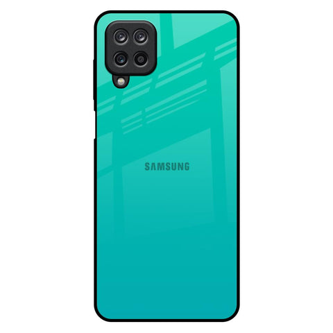 Cuba Blue Samsung Galaxy M12 Glass Back Cover Online