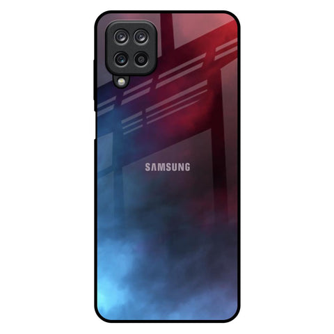 Smokey Watercolor Samsung Galaxy M12 Glass Back Cover Online
