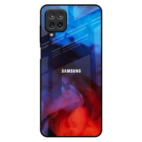Dim Smoke Samsung Galaxy M12 Glass Back Cover Online