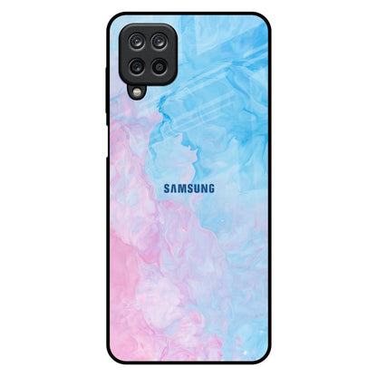 Mixed Watercolor Samsung Galaxy M12 Glass Back Cover Online