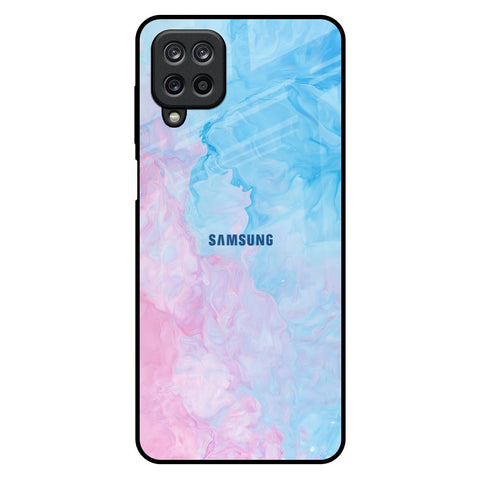 Mixed Watercolor Samsung Galaxy M12 Glass Back Cover Online
