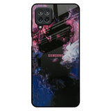 Smudge Brush Samsung Galaxy M12 Glass Back Cover Online