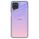 Lavender Gradient Samsung Galaxy M12 Glass Back Cover Online