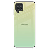 Mint Green Gradient Samsung Galaxy M12 Glass Back Cover Online