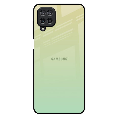 Mint Green Gradient Samsung Galaxy M12 Glass Back Cover Online