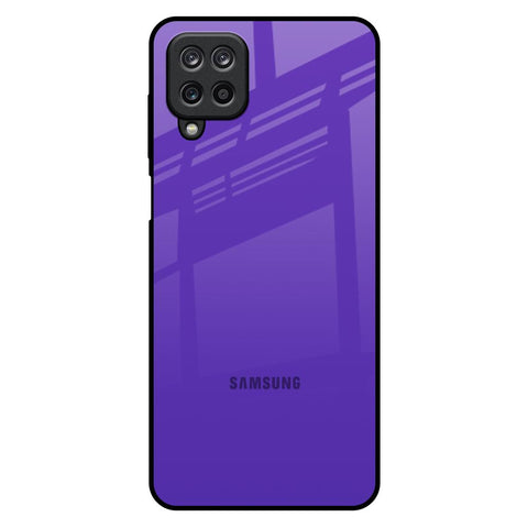 Amethyst Purple Samsung Galaxy M12 Glass Back Cover Online