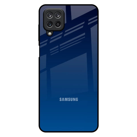 Very Blue Samsung Galaxy M12 Glass Back Cover Online