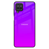 Purple Pink Samsung Galaxy M12 Glass Back Cover Online