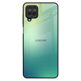 Dusty Green Samsung Galaxy M12 Glass Back Cover Online