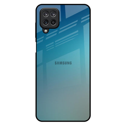 Sea Theme Gradient Samsung Galaxy M12 Glass Back Cover Online