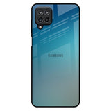 Sea Theme Gradient Samsung Galaxy M12 Glass Back Cover Online