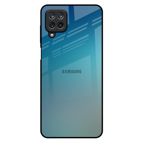 Sea Theme Gradient Samsung Galaxy M12 Glass Back Cover Online