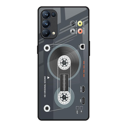 Retro Recorder Oppo Reno5 Pro Glass Back Cover Online
