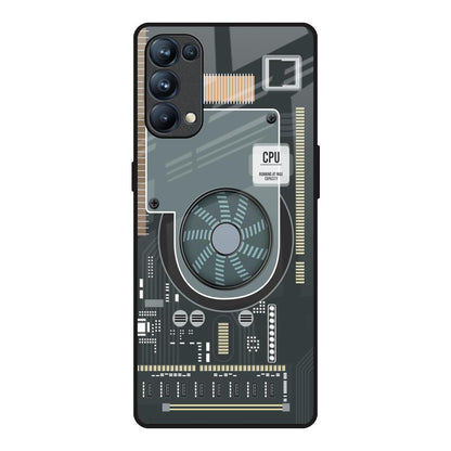 Motherboard Circuit Oppo Reno5 Pro Glass Back Cover Online