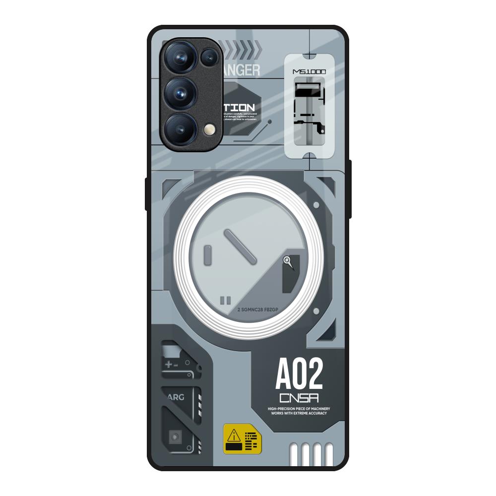 Modern Technology Oppo Reno5 Pro Glass Back Cover Online