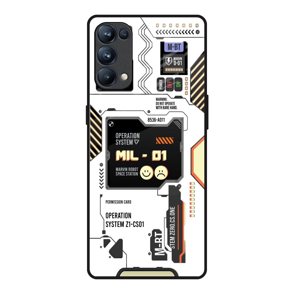 Tech Display Oppo Reno5 Pro Glass Back Cover Online
