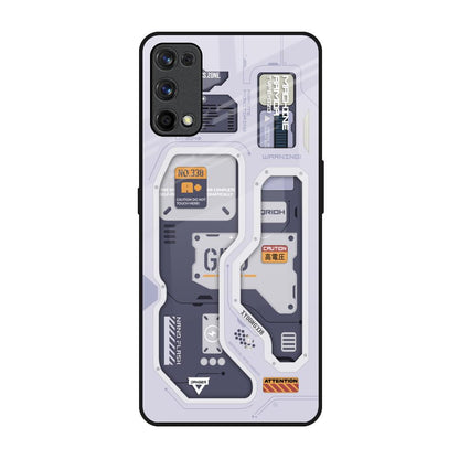 Tech Savvy Realme X7 Pro Glass Back Cover Online