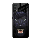 Angry Black Leopard Realme X7 Pro Glass Back Cover Online