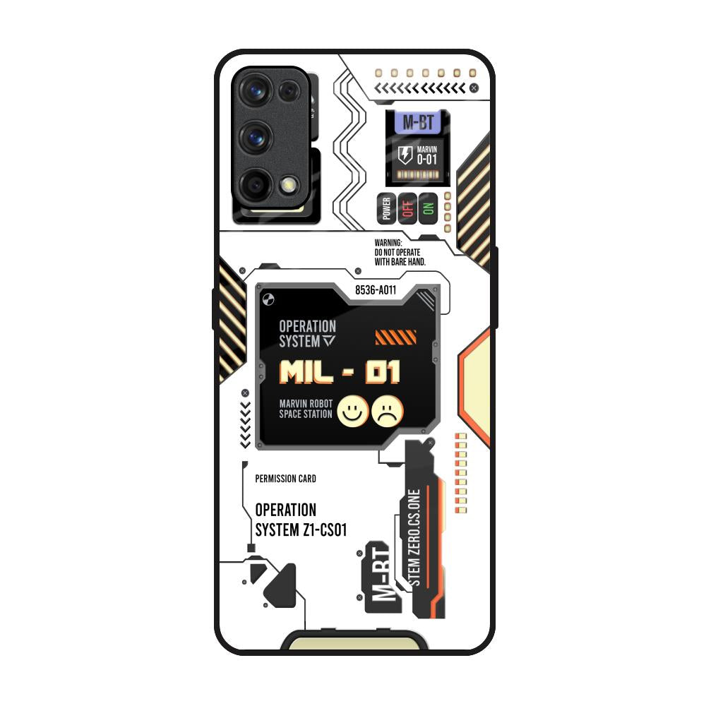 Tech Display Realme X7 Pro Glass Back Cover Online