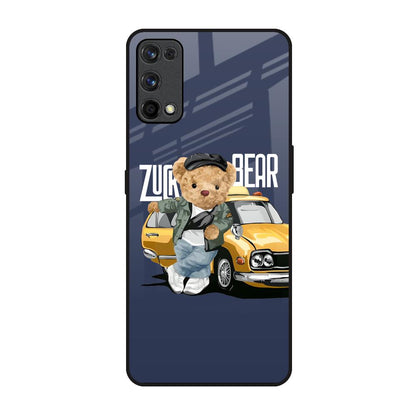 Adventurous Bear Realme X7 Pro Glass Back Cover Online