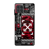 Technology Art Samsung Galaxy F62 Glass Back Cover Online