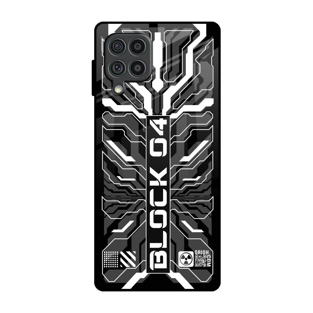 Monochrome Magic Samsung Galaxy F62 Glass Back Cover Online