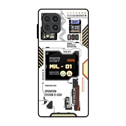 Tech Display Samsung Galaxy F62 Glass Back Cover Online