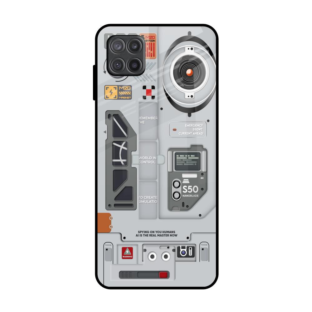 Plasma Shield Samsung Galaxy A12 Glass Back Cover Online