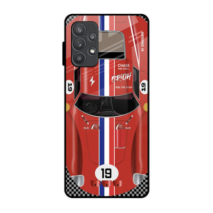 Racing Vintage Samsung Galaxy A32 Glass Back Cover Online