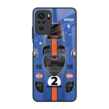 Car Adiction Redmi Note 10 Glass Back Cover Online