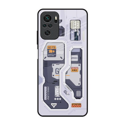 Tech Savvy Redmi Note 10 Glass Back Cover Online