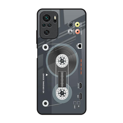 Retro Recorder Redmi Note 10 Glass Back Cover Online