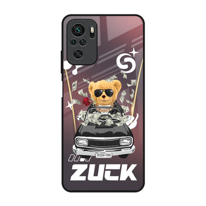 Money Madness Redmi Note 10 Glass Back Cover Online