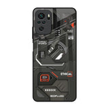 Tech Aesthetics Redmi Note 10 Glass Back Cover Online