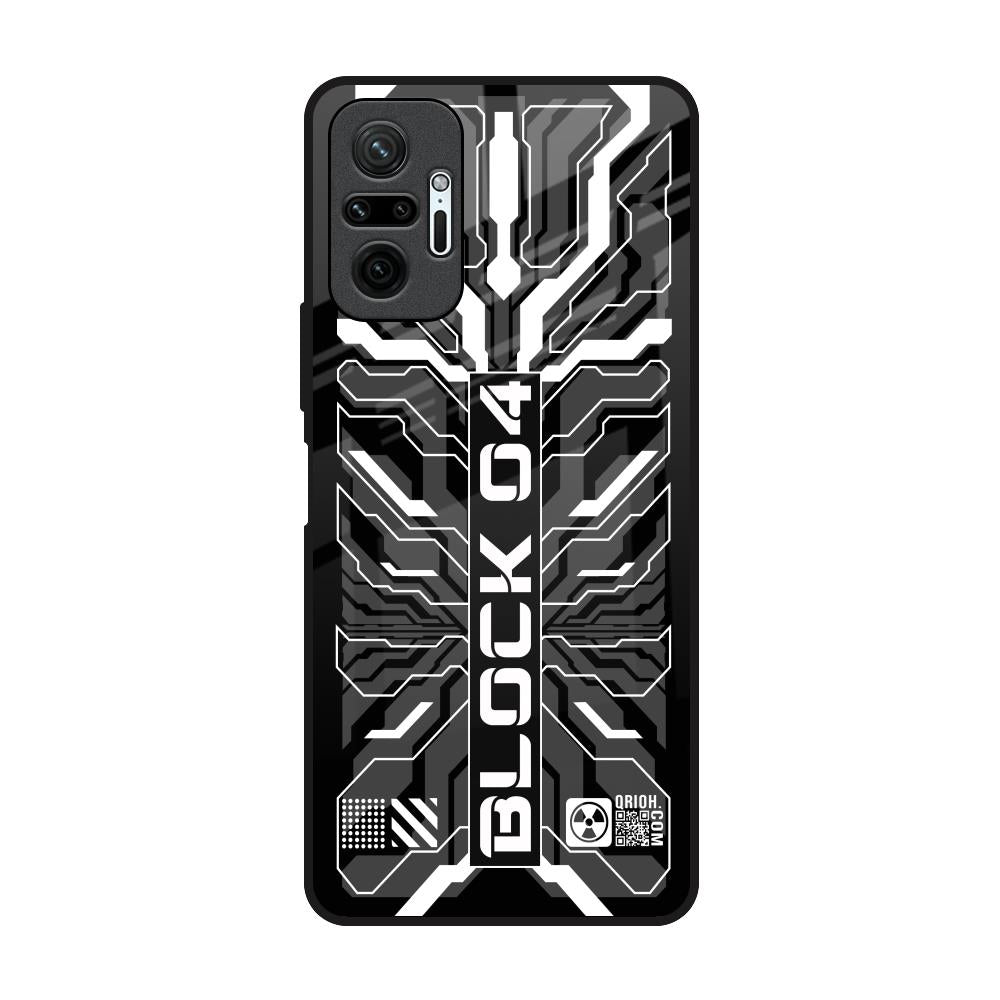 Monochrome Magic Redmi Note 10 Pro Max Glass Back Cover Online