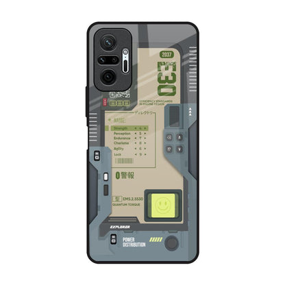 Art Station Redmi Note 10 Pro Max Glass Back Cover Online