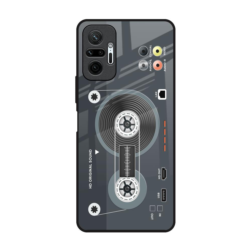 Retro Recorder Redmi Note 10 Pro Max Glass Back Cover Online