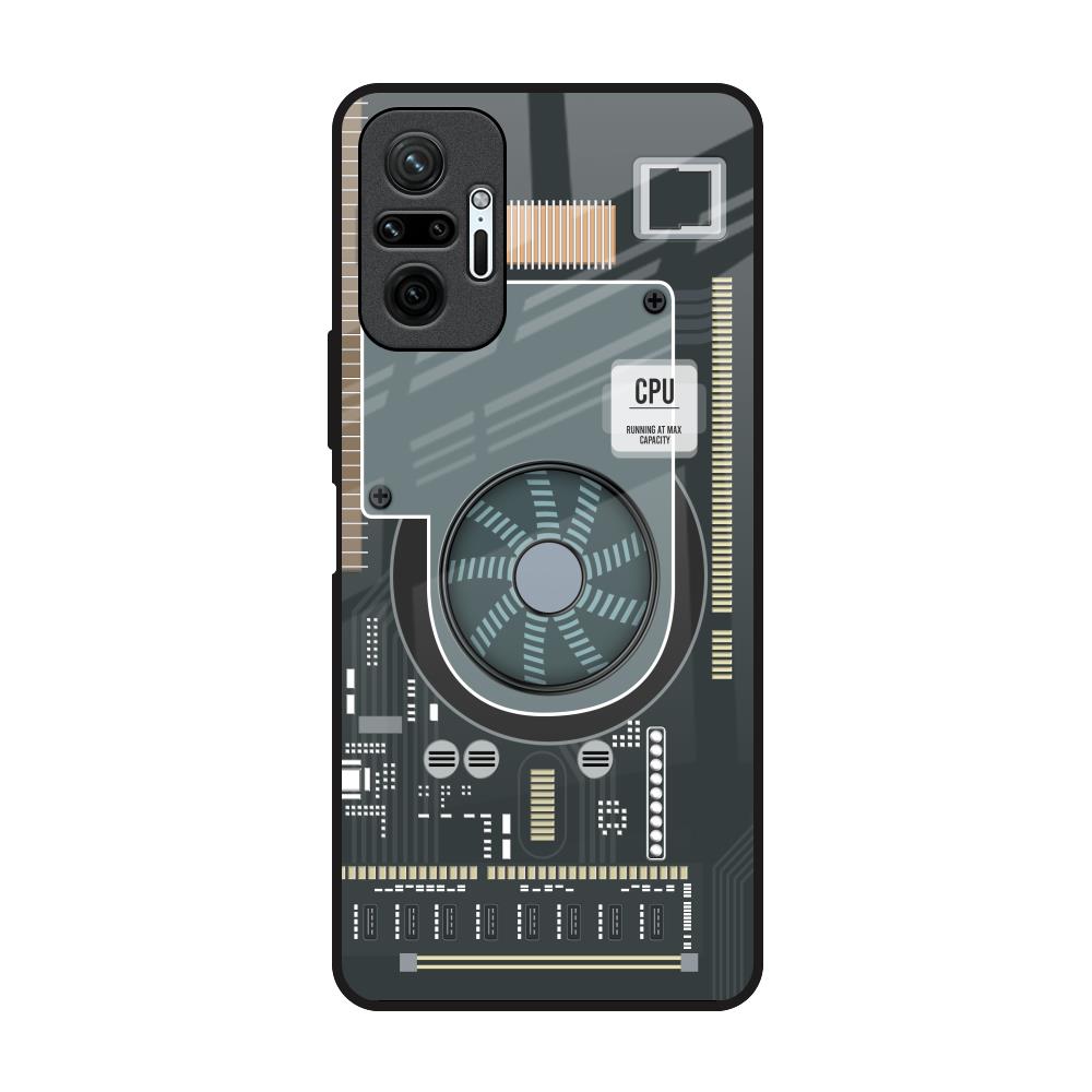 Motherboard Circuit Redmi Note 10 Pro Max Glass Back Cover Online