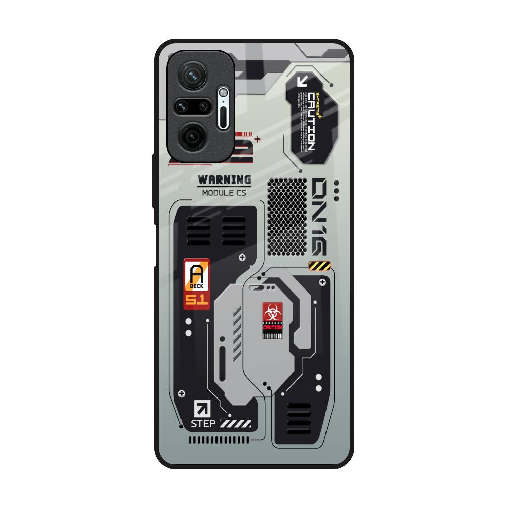 Techno Vibes Redmi Note 10 Pro Max Glass Back Cover Online