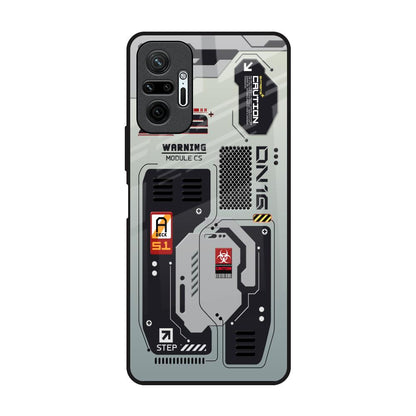 Techno Vibes Redmi Note 10 Pro Max Glass Back Cover Online