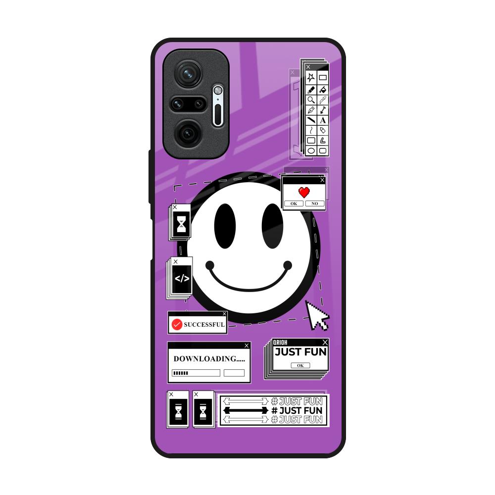 Code with Smile Redmi Note 10 Pro Max Glass Back Cover Online