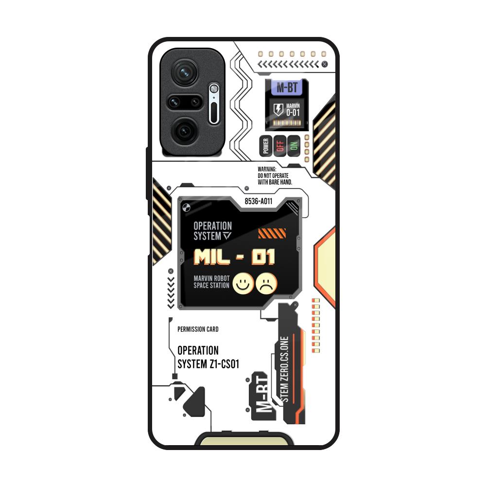 Tech Display Redmi Note 10 Pro Max Glass Back Cover Online