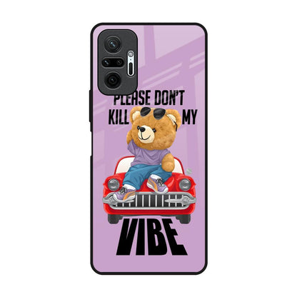 Don't Kill My Vibe Redmi Note 10 Pro Max Glass Back Cover Online