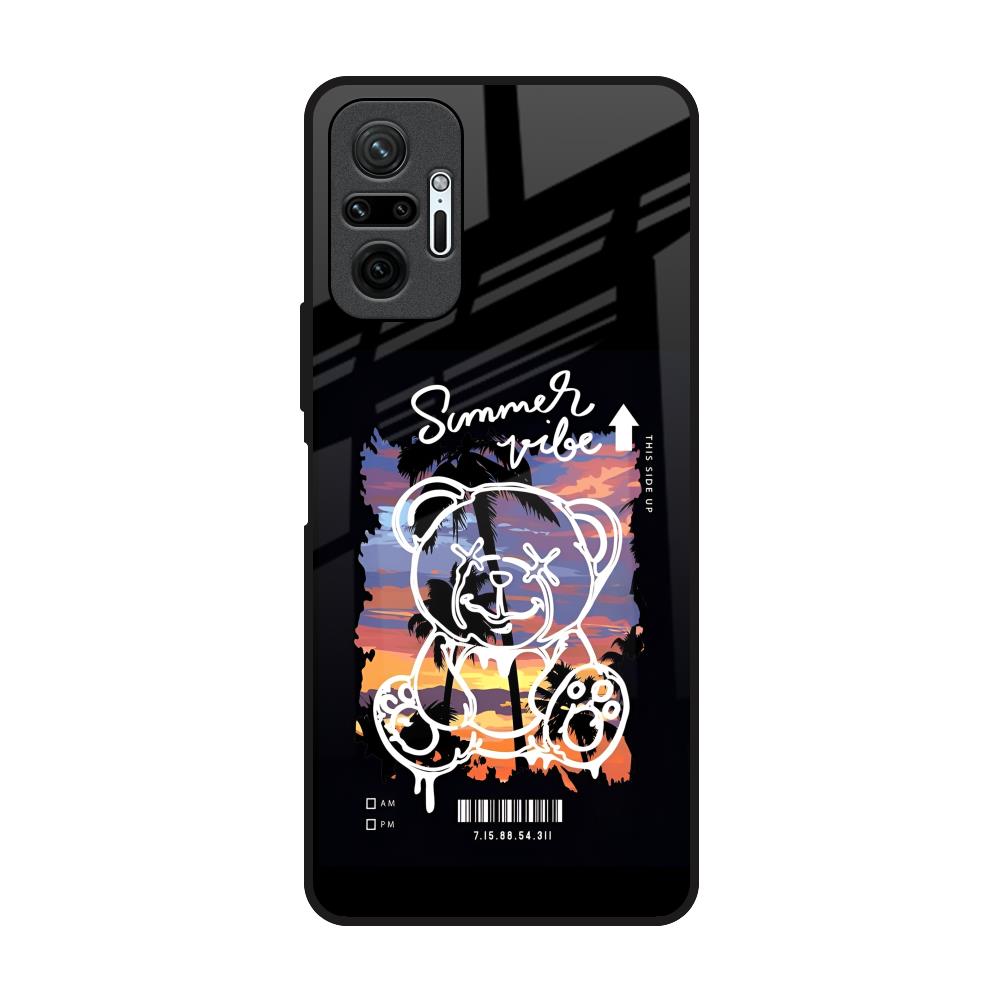 Summer Vibe Redmi Note 10 Pro Max Glass Back Cover Online
