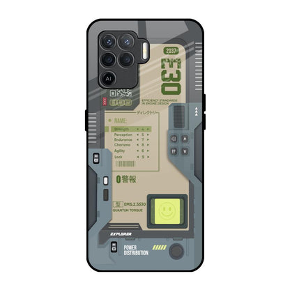 Art Station Oppo F19 Pro Glass Back Cover Online
