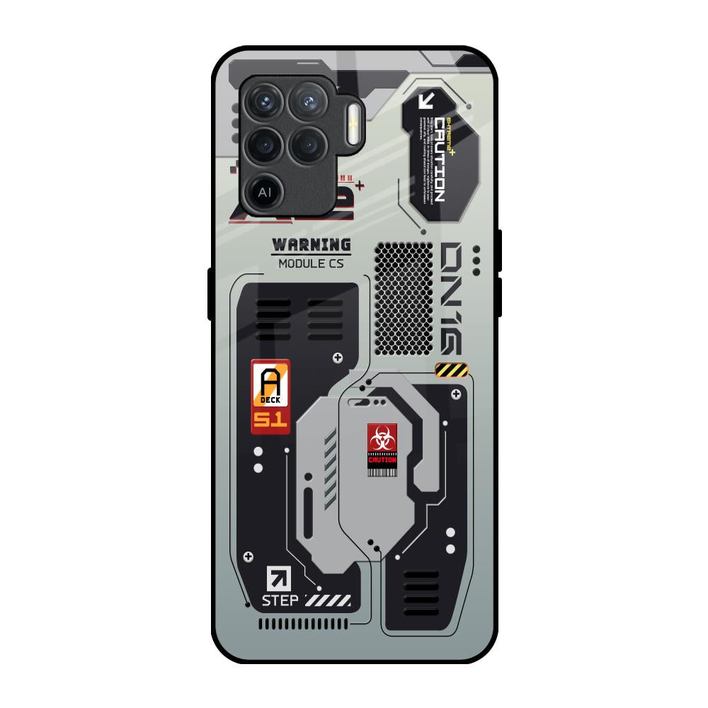 Techno Vibes Oppo F19 Pro Glass Back Cover Online
