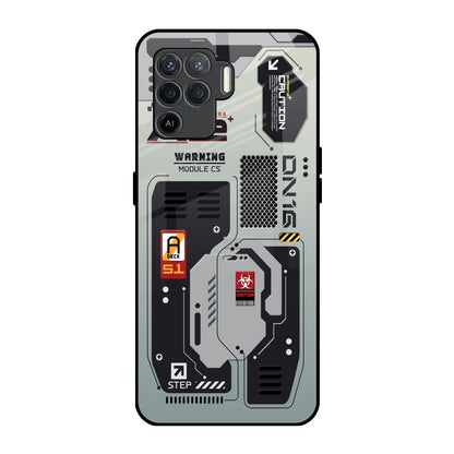 Techno Vibes Oppo F19 Pro Glass Back Cover Online
