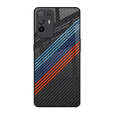 Carbon Inspired Oppo F19 Pro Plus Glass Back Cover Online
