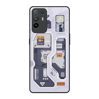 Tech Savvy Oppo F19 Pro Plus Glass Back Cover Online