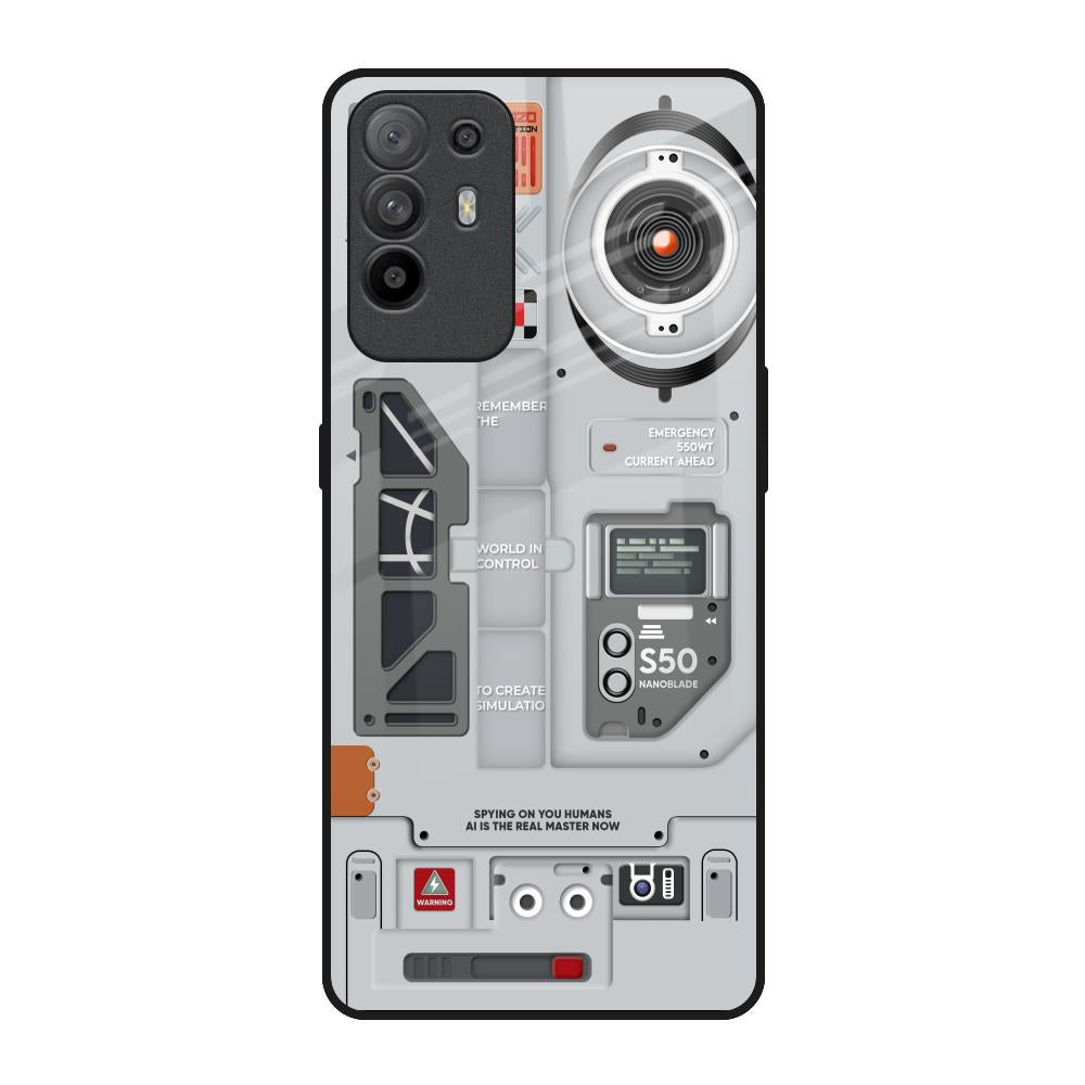 Plasma Shield Oppo F19 Pro Plus Glass Back Cover Online